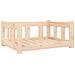 Cuccia Per Cani 65,5x50,5x28 Cm In Legno Massello Di Pino - Foto miniatura 2