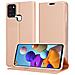 Custodia Compatibile Con Samsung Galaxy A21s In Classy Oro Rosa - Coperchio Protettiva Con Chiusura Magnetica, Funzione Stand E Tasca Per Le Carte - Foto miniatura 1