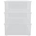 Contenitori In Plastica 3 Pz 25 L Impilabili - Foto miniatura 3