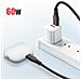 Cavo Lightning Silicone 1 Metro E 50 Carica Rapida 60w Spina Usb-c Swissten Nero - Foto miniatura 2