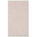 Asciugamano Da Spiaggia 90x160cm 380gsm 100% Di Velluto Di Cotone Beige Con Neutro Be - Foto miniatura 2