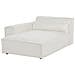Chaise Longue Versione Destra Hellnar Bouclé Bianco Sporco - Foto miniatura 7