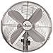 Ventilatore In Acciaio Cromato Da Tavolo 4 Pale Niklas Chrome - Foto miniatura 3