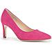 Pink Elegant Closed Pumps High Scarpe Con Tacco Pelle Scamosciata /nabuk Scarpe Donna Rosa Eu 36, 41.380.30 - Foto miniatura 1