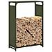 Rastrelliera per Legna da Ardere Verde Oliva 60x28x90 cm - Foto miniatura 4
