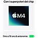 MacBook Air 13'' M4 chip 10-core CPU 10-core GPU, 16GB, 512GB SSD - Mezzanotte - Foto miniatura 4