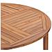 Lusso Casadino -  Tavolo Da Pranzo Da Giardino Ø110x75 Cm Legno Massello Di Teak - Foto miniatura 7