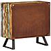 Cassettiera Multicolore 70x35x70 cm Legno Massello di Recupero - Foto miniatura 5