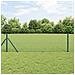 Recinzione in filo saldato con 13 pali Verde 0.5x50 m Acciaio - Foto miniatura 2