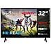 32HH01K TV 32" HD Smart TV Wi-Fi Nero 180 cd /m² - Foto miniatura 1