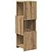 Mobile angolare Bianco 25,5x25x80cm Legno multistrato - Foto miniatura 1