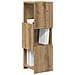Mobile angolare Bianco 25,5x25x80cm Legno multistrato - Foto miniatura 3
