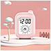 Sveglia A Valigia Ricaricabile Con Timer Visivo Per Studio Focalizzato Pink - Foto miniatura 4