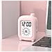 Sveglia A Valigia Ricaricabile Con Timer Visivo Per Studio Focalizzato Pink - Foto miniatura 5