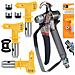 Pistola A Spruzzo Turbojet Tj1 Con 3 Ugelli Ultra Spray - Ergonomica E Precisa | Compatibile Con Graco, Wagner, Titan | Set Di Accessori Per Verniciatura - Foto miniatura 1