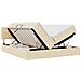 Letto con Contenitore Crema 180 x 200 cm Pelle Sintetica - Foto miniatura 1