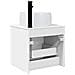 Mobile lavabo da parete Bianco 49 x 44,5 x 66 cm - Foto miniatura 3