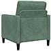 Set di Divani con Storage 2 pz Verde Mare Poliestere - Foto miniatura 4