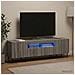 Mobile TV LED Sonoma grigio Legno ingegnerizzato - Foto miniatura 4