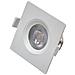 Faretto Ad Incasso Quadrato Bianco 7w Led 4000k - Foto miniatura 1