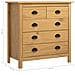 Credenza Hill Range 79x40x80 cm Legno Massello di Pino - Foto miniatura 7