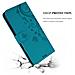 Custodia Compatibile Con Samsung Galaxy S9 In Blu Fiore - Coperchio Protettivo In Design Floreale Con Chiusura Magnetica, Funzione Stand E Slot Per Carte - Foto miniatura 9