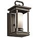 Lanterna Da Parete Per Esterno Piccola 1 Luce Bronzo Ip44, E14 - Foto miniatura 1
