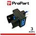 Adattatore 3pos Bipasso / schuko Spina16a Polybag Nero - Foto miniatura 1