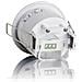 Sensore Pir Luce Di Soffitto A 360 Da Incasso Sensore Di Movimento Infrarosso Led Adatto Gamma Max. 6m 360 Max. 1200 300w Ip20 Bianco - Foto miniatura 3