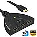 Cavo Splitter Adattatore Hdmi 3 Ingressi 1 Uscita Con Selettore 1080p 4k 30hz - Foto miniatura 1