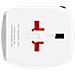 Adattatore Da Viaggio Mondiale Muv Usb (ac), Bianco - Foto miniatura 4
