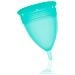 Coppetta Mestruale Silicone Fda Taglia S Acquamarina - Foto miniatura 1