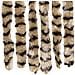 Zanzariera Beige e Marrone 56x185 cm Ciniglia - Foto miniatura 2