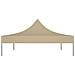 Tetto per Tendone per Feste 4,5x3 m Beige 270 g / m² - Foto miniatura 2