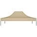 Tetto per Tendone per Feste 4,5x3 m Beige 270 g / m² - Foto miniatura 4