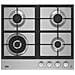 Piano Cottura HIAW64325SX a Gas 4 Fuochi Gas Colore Acciaio Inox - Foto miniatura 1