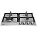 Piano Cottura HIAW64325SX a Gas 4 Fuochi Gas Colore Acciaio Inox - Foto miniatura 3