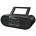 Panasonic Rx-d550 - Tragbar - Dab+,fm,ukw - 20 W - Schwer - Weich - Vokal - Mp3 - 1-weg (rxd550e-k) - Foto miniatura 3