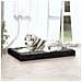 Cuccia Per Cani Nera 101,5x74x9 Cm In Legno Massello Di Pino - Foto miniatura 4