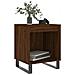 Comodini 2pz Rovere Marrone 40x35x50 Cm In Legno Multistrato - Foto miniatura 3