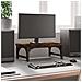 Supporto Per Monitor Rovere Fumo 37x23x14cm Legno Multistrato - Foto miniatura 1