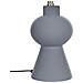 Lampada Da Tavolo Fabilos Ceramica Grigio - Foto miniatura 5