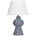 Lampada Da Tavolo Fabilos Ceramica Grigio - Foto miniatura 6