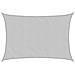 Vela Parasole Grigio Chiaro 4,5x3 M 100% Poliestere Oxford - Foto miniatura 2