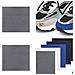 Set Di 2 Toppe Adesive Per Riparazione Scarpe, Toppe Autoadesive Per Riparazione Scarpe Da Ginnastica Darkgrey - Foto miniatura 1