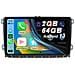 Autoradio 9 Pollici Android 13 Carplay Android Auto Per Vw Golf 5 6 Plus Polo Passat Tiguan Seat, 2g+64gb Car Radio Gps Bluetooth Wifi Fm Rds Eq Comandi Al Volante - Foto miniatura 1