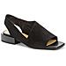 Black Casual Open Sandals Sandali Sintetico E Tessile Scarpe Donna Nero Eu 36, 927060-05-03 - Foto miniatura 1
