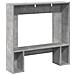 Cornice per Camino Grigio Cemento 81x18x82 cm in Truciolato - Foto miniatura 6