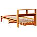 Letto Libreria senza Materasso Marrone Cera 90x200 cm in Pino - Foto miniatura 6