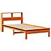 Letto Libreria senza Materasso Marrone Cera 90x200 cm in Pino - Foto miniatura 7